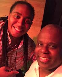 Happy to be giggin' with the great drummer/vocalist Jamiso…