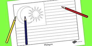 All flag coloring sheets you can print out now. Malaysia Flag Colouring Sheet Teacher Made