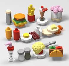 Has been added to your cart. Some Brick Built Food Designs I Rendered In Stud Io Lego
