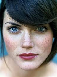 Hair Color And Eye Color For Main Female In Story Fair Skin Makeup Freckles Brunette Makeup