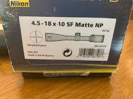 I currently own 5 nikon rifle scopes & love them all! Wts Nikon Prostaff 5 4 5 18x40 Sf Rokslide Forum