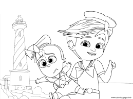 Select from 36755 printable crafts of cartoons, nature, animals, bible and many . Tim And The Boss Baby Up For Some Adventure Coloring Pages Printable