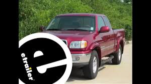 Our suggested hitches for the toyota tundra are based on fit and availability in canada and usa. Etrailer Trailer Hitch Installation 2002 Toyota Tundra Draw Tite Youtube