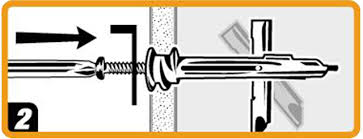 Use for light to normal weight concrete and solid masonry. Toggle Lock