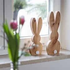 Osterdeko Ostergeschenk In 2020 Ostern Basteln Holz Bommel Machen Fruhlings Dekoration