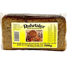 I love the heavy bread as it is very slow to digest and it is also good for my wife who is prediabetic. Ruhrtaler German Farm Bread Whole Grain 17 6 Oz The Taste Of Germany