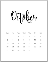2019 Minimalist Printable Calendar From January To December Calendarbuzz Calendar Printables Minimalist Calendar Print Calendar
