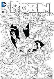Robin Damian Wayne Coloring Books Superhero Coloring Cat Coloring Book