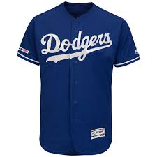 Los Angeles Dodgers Blue Alternate Authentic Flex Base Jersey By Majestic