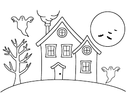 38+ simple house coloring pages for printing and coloring. Haunted House Coloring Pages 60 Images Free Printable