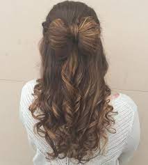 50 Half Updos For Your Perfect Everyday And Party Looks Half Updo Hairstyles Prom Hairstyles For Long Hair Half Up Hair
