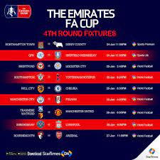 The competition proper runs from november to may and is open to any team from the top 10 leagues in. Startimes Fourth Round Of The Emirates Fa Cup Fixtures Facebook
