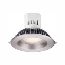 Envirolite Easy Up 6 In Soft White Led Recessed Can Light Light With 93 Cri 3000k J Box With Brushed Nickel Trim No Can Needed Ev608941bn30 The Home Depot
