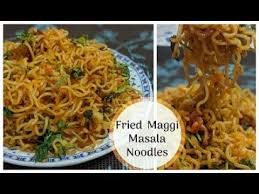 Fried Maggi Masala Noodles Homemade Noodles Different Maggi Yippiee Noodles Recipes Types Of Maggi Youtube