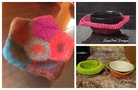 Check spelling or type a new query. Bowl Cozy Hot Pad Free Knitting Patterns Knitting Pattern