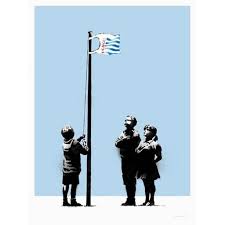 Low price guarantee, fast shipping & free returns, and custom framing options on all prints. Banksy Art Artist Prints Canvases For Sale Graffitistreet Com