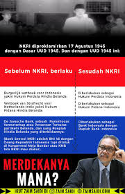 Special feature zaim saidi 1 march 2004. Zaim Saidi On Twitter Kita Belum Merdeka