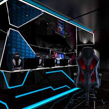 amazon com uomax gaming chairs ergonomic computer chair for gamers reclining racing chair with led lights armrests and lumbar cushion black red gateway