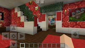 Colonial Christmas House Foyer Minecraft Interior Design Architecture Houses Foyer Chris Minecraft Designs Minecraft Creations Minecraft Interior Design
