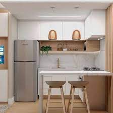 Behold these 11 midcentury modern kitchens. 55 Creative Modern Small Apartment Design Ideas You Definitely Like Kitchen Design Small Kitchen Decor Apartment Small Apartment Kitchen