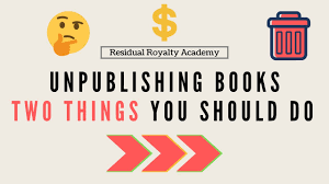 How To Delete A Book From Amazon Kdp Self Publishing For Residual Income Amazon Kdp Tutorial Youtube