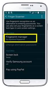Samsung the samsung galaxy s5 is crammed full of useful features and many aren't as much of a focus as the more. Como Activar Fingerprint En El Samsung Galaxy S5 Soporte Samsung Argentina