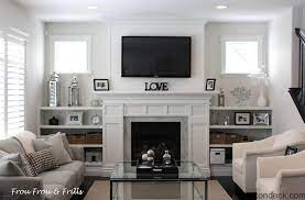 Living Room Living Room With Electric Fireplace Decorating Ideas Small Living Room Layout Small Living Rooms Fireplace Built Ins
