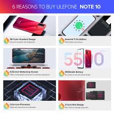 Ulefone Note 10 Smartphone günstig ...