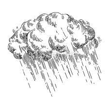 This tutorial shows how to draw anime and manga style snow, rain, and wind. Storm Cloud And Rain Sketch Engraving Style Vector Illustration Buy Photos Ap Images Detailview Cloud Tattoo Cloud Drawing Rain Sketch