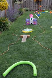 Did fatty bear ever have another game besides the house one? Outdoor Fun Backyard Mini Golf Course Kix Cereal
