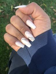 Acrylic Black And White Marble Nails White Marble Coffin Nails White Acrylic Nails Best Acrylic Nails Coffin Nails Designs