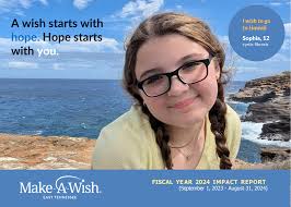 A wish starts with hope. Hope starts with you.