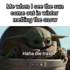 Baby Yoda On Instagram Follow Babyyoda Daily Share Baby Yoda With Friends Love Instagood Photooftheday Fashion Be Yoda Funny Yoda Meme Yoda