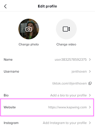 If you don't have it available, don't stress, i. How To Add A Link In Tiktok Bio And What This Means For Tiktok
