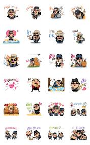 Docomo emoji speech balloon stickers. Welcome To Carabao World Line Sticker Gif Png Pack Animated Transparent No Background Whatsapp Sticker Line Sticker Sticker Set Stickers