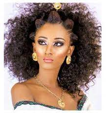 Beautiful Habesha Wedding Hairstyle Ethiopian Hair Ethiopian Wedding Ethiopian Beauty