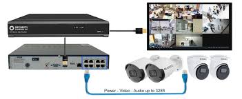 8 Camera 4K NVR PoE Security System ...