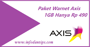 Mengenal Paket Warnet Axis 1gb Hanya Rp 490