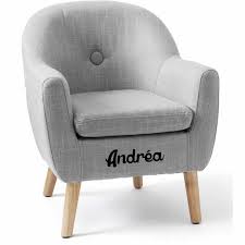 Découvrez notre sélection de chaises et chauffeuses enfant personnalisées sur jeujouet.com. Fauteuil Enfant Scandinave Personnalise Gris Chine