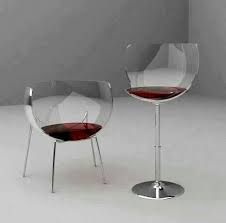 Wine Glass Chairs Glass Chair Unique Furniture Furniture Design