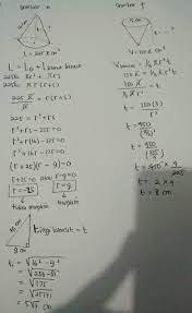 Kunci jawaban buku tematik kelas 6 sd tema 9 terdapat 3 subtema. Jawaban Buku Siswa Matematika Kelas 9 Latihan 5 2 Kerucut Hal 293 Pentium Sintesi