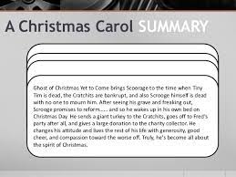 Summary read a plot overview of the entire book or a chapter by chapter summary and analysis. A Christmas Carol