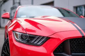 Mustang Gt Red Usa Car Auto New Cars Red Mustang Car