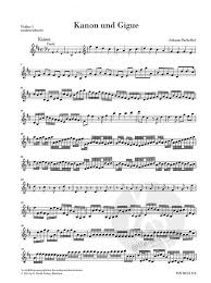 Pachelbel composed music for organ, voice, harpsichord, and chamber ensembles, and the majority of his music was composed for. Canon And Gigue In D Major Johann Pachelbel Sheet Music For Ensemble Part