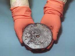 Put the uranium ore in the shoe box and put the lid on it. What Happens If You Touch Uranium With Bare Hands