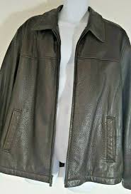 Dockers Premium Leather Bomber Jacket Mens Sz Xl Brown Zip New Zealand Lamb Ps2 Ebay In 2020 Leather Bomber Jacket Mens Jackets Leather Bomber