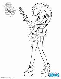 100 free coloring pages lovely horses are also called my little pony and they are the heroes of the cartoon friendship is magic the main characters: My Little Pony Coloring Pages Rainbow Dash Equestria Girls Coloring Home