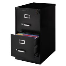 Ideas for painting a metal file cabinet. Realspace 22 D 2 Drawer Cabinet Black Office Depot