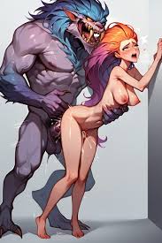 Zoe From League Of Legends Has Sex With A Monster, In Motion, Movement Porno  IA