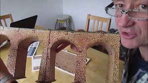 How to make a viaduct or tunnel for your model railroad